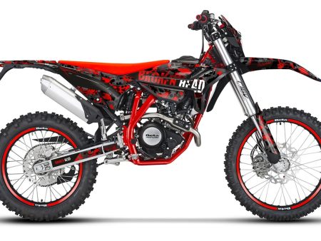 SickMotos Styles Graphics KIT Broken Head “Squadron Rebelution” Edition Beta RR 125 LC 2021-2023 Cheap