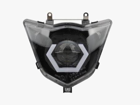 SICKMOTOS LED Scheinwerfer Angel Eye Hexagonal RGBW – Passend für Yamaha WR 125 X   R on Sale