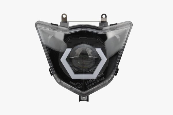 SICKMOTOS LED Scheinwerfer Angel Eye Hexagonal RGBW – Passend für Yamaha WR 125 X   R on Sale